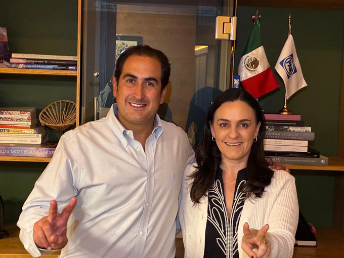 Manuel Herrera Rojas y Guadalupe Leal Rodríguez se posicionan como los principales aspirantes a liderar el PAN municipal en Puebla, representando bloques internos con respaldo de figuras como Mario Riestra y Eduardo Rivera. Foto: RetoDiario