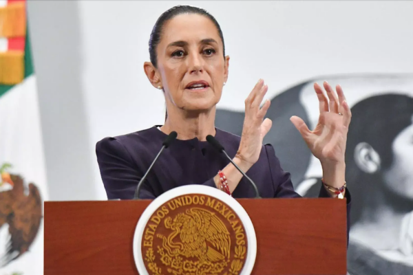 Sheinbaum respalda a Clara Brugada para frenar la especulación inmobiliaria en CDMX Foto: nmas
