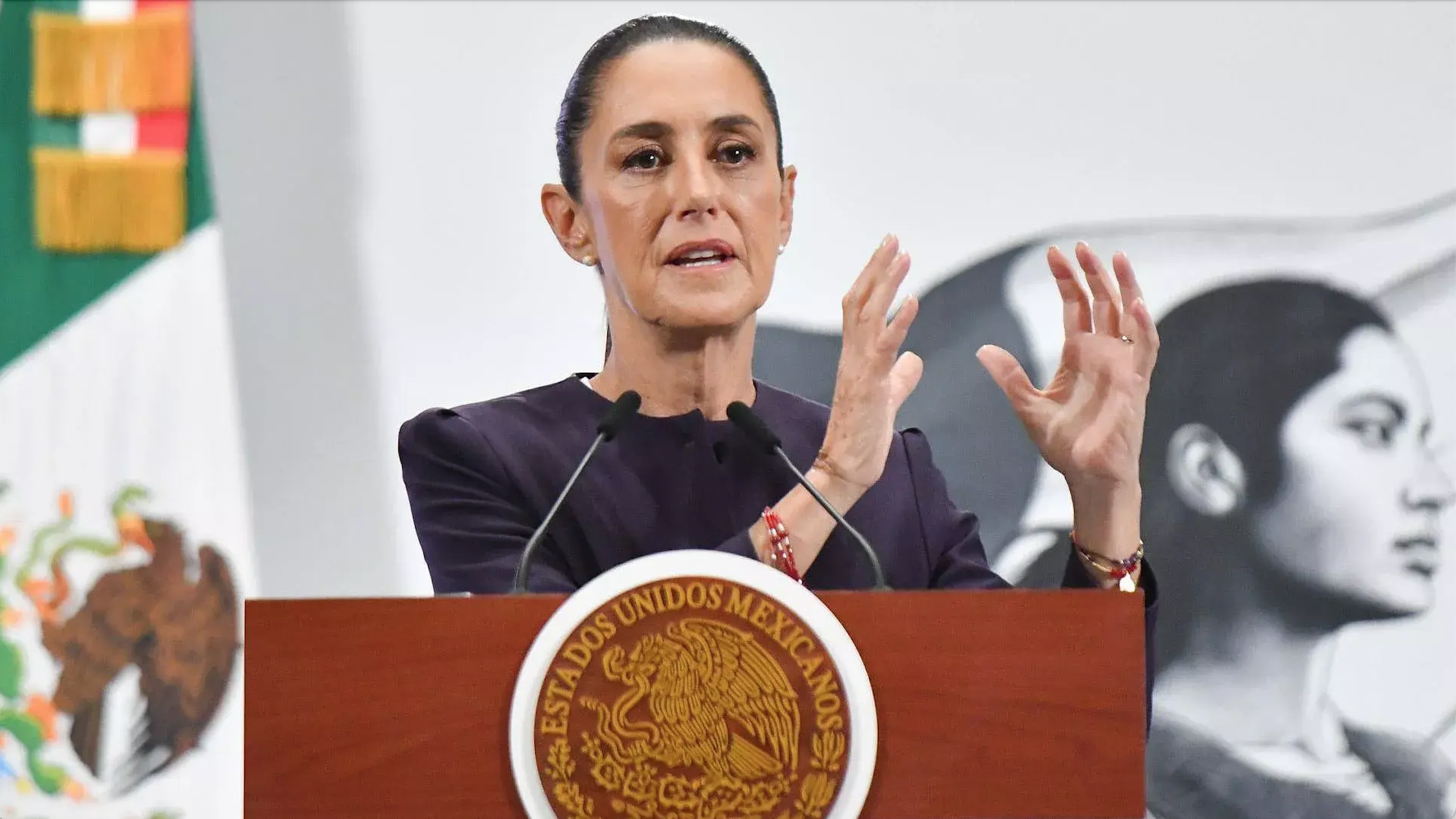 Sheinbaum respalda a Clara Brugada para frenar la especulación inmobiliaria en CDMX Foto: nmas