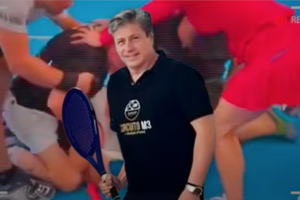 La FGJEM abrió una investigación tras la agresión a un maestro en el club Alfa Pádel. Un video difundido en redes sociales muestra al empresario Germán Mondragón y sus escoltas golpeando a la víctima.