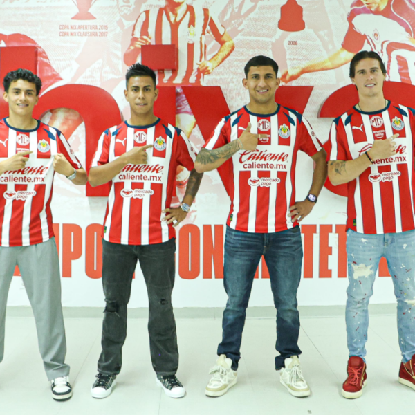 Chivas presenta cuatro refuerzos con la meta de ser campeón en el Apertura 2025.