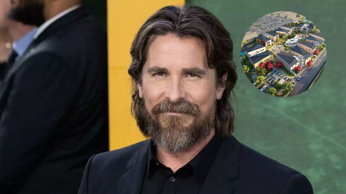 Christian Bale construye un pueblo para niños sin hogar en California
