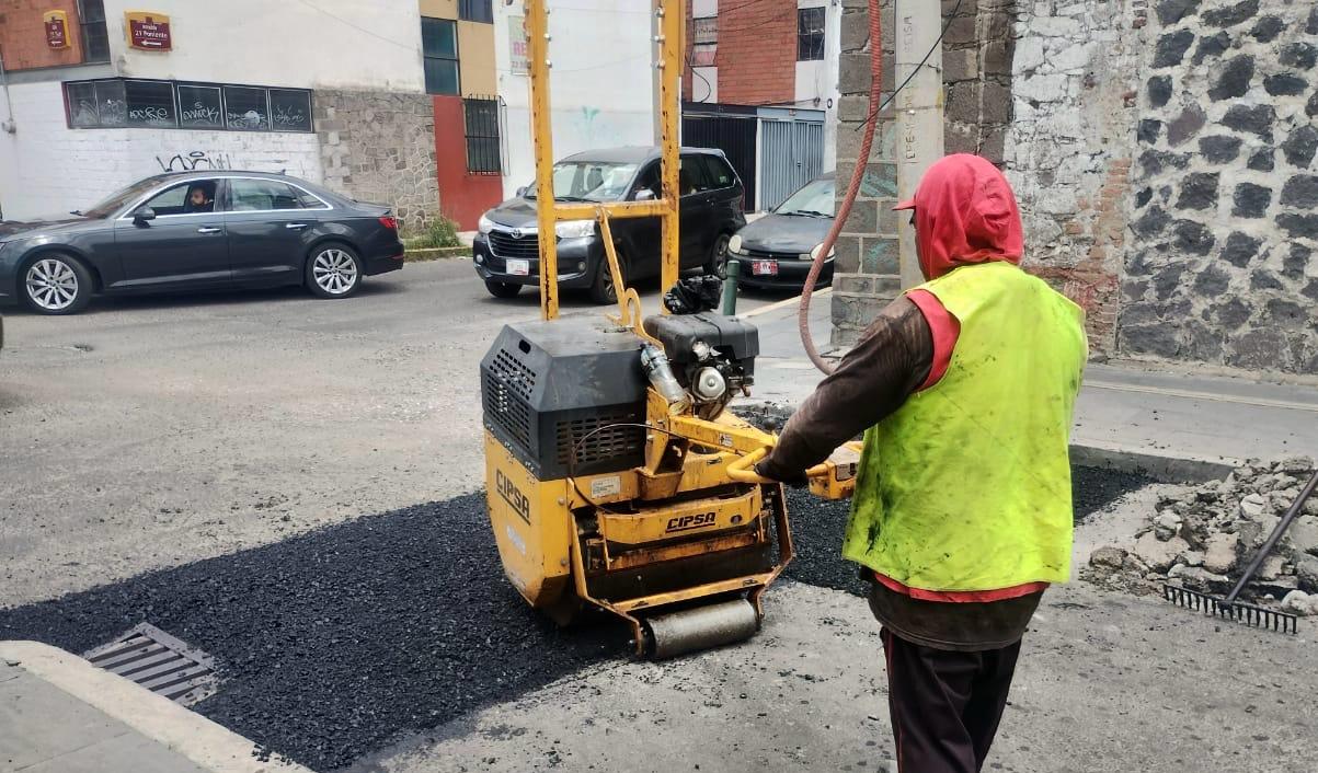 Bacheando Puebla supera los 90 mil baches atendidos en la capital poblana