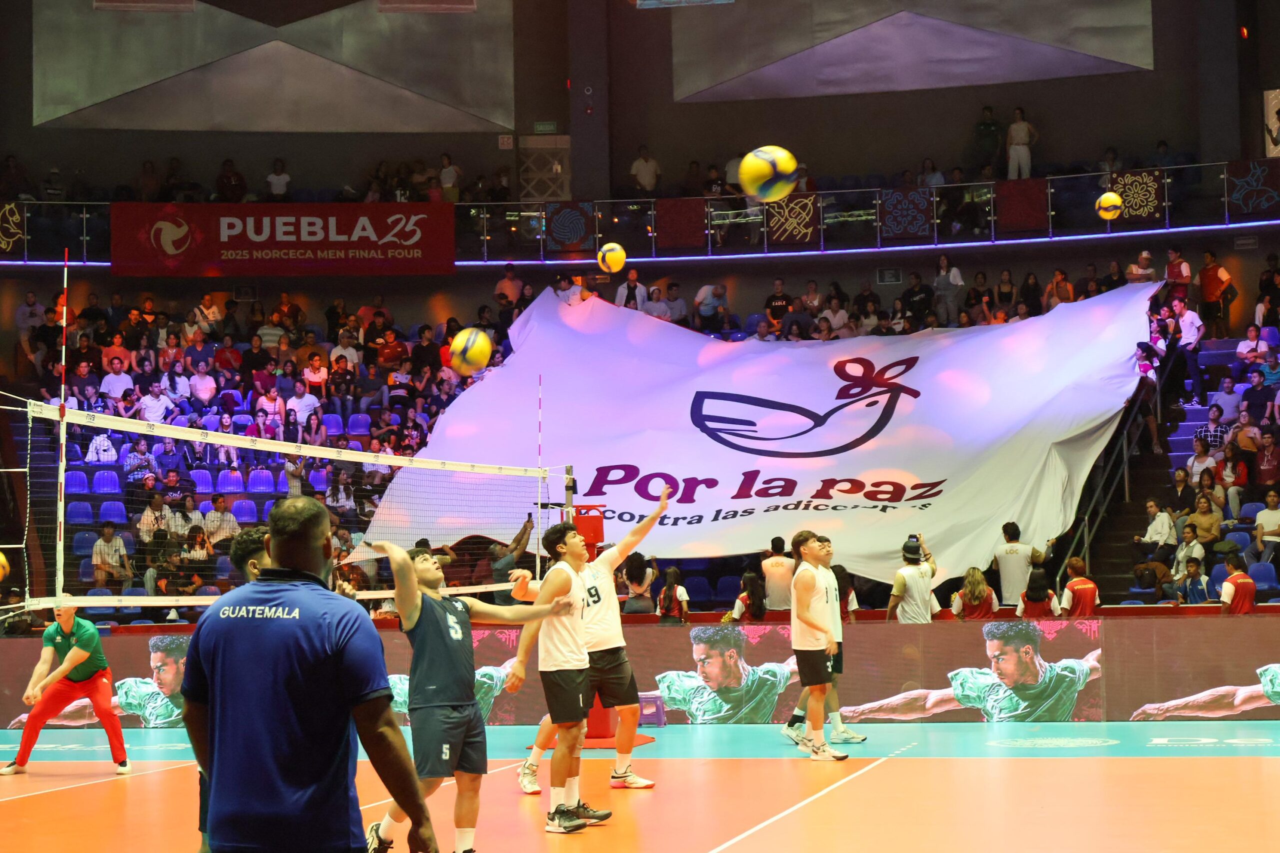 Puebla es sede del Final Four de Voleibol NORCECA 2025; México debuta con triunfo