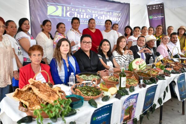 Tlanalapan para la celebración de la 21ª edición de la Feria Nacional del Chile Poblano