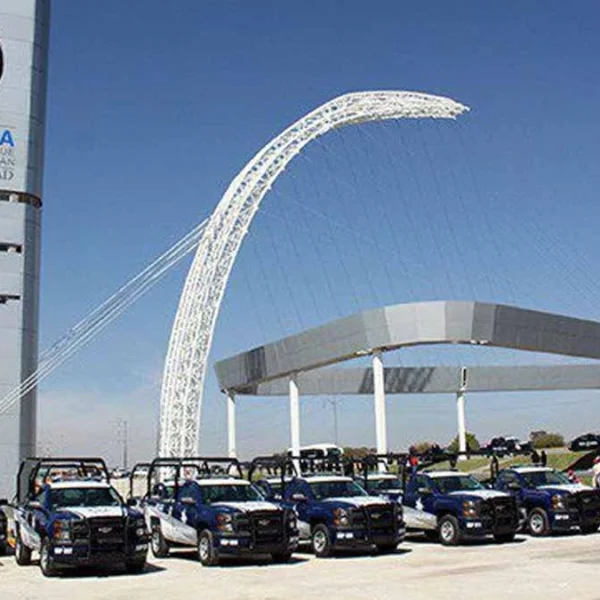 Gobierno de Puebla enfrenta retos legales para reactivar arcos carreteros de seguridad. Foto: MTP Noticias