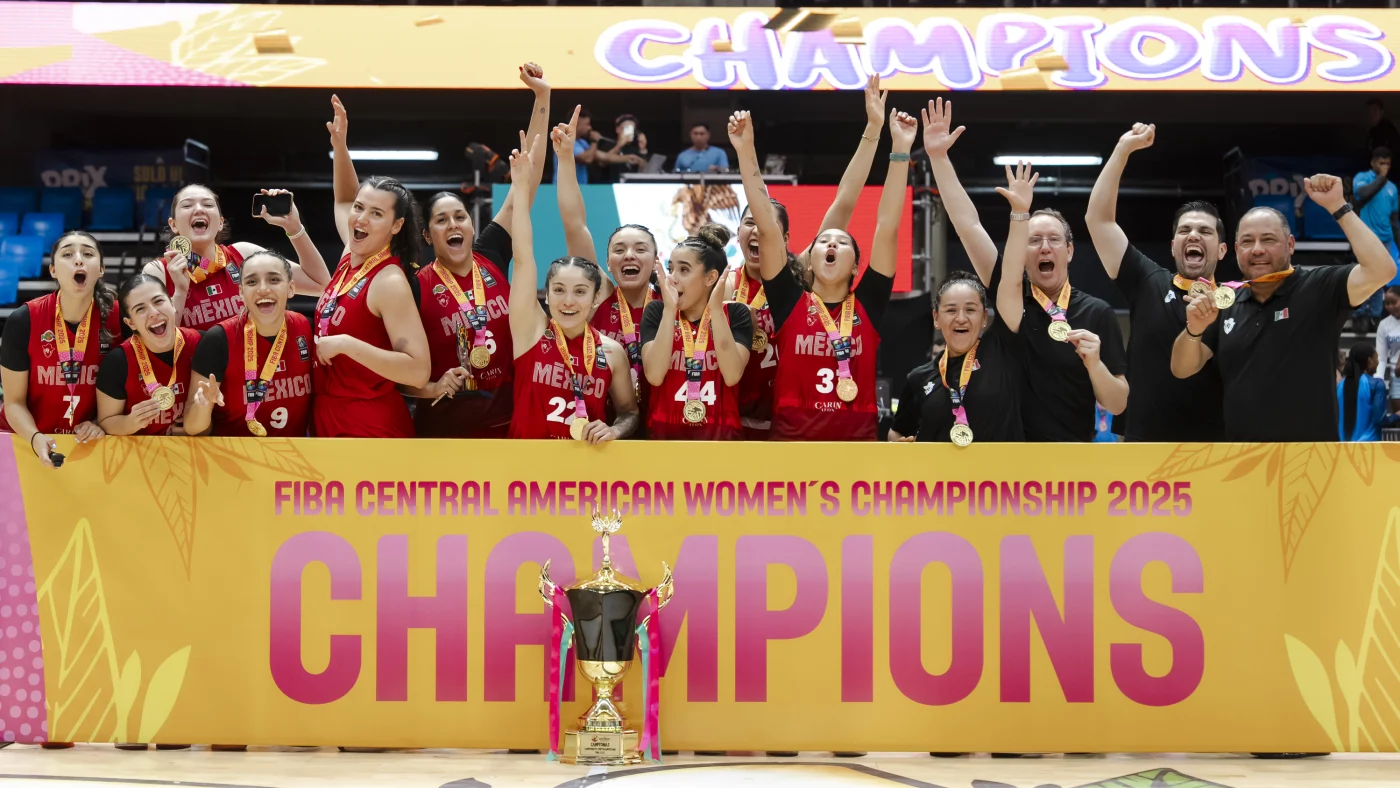 México conquista el COCABA Femenino 2025 y reafirma su dominio regional