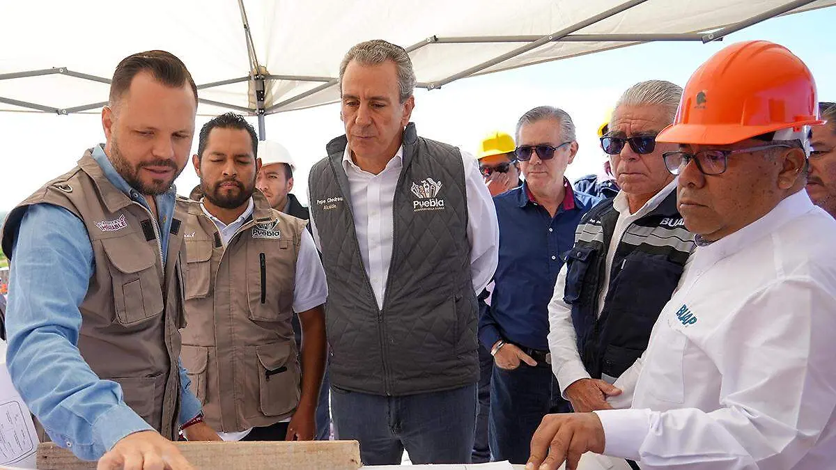 Avanza construcción de bachillerato BUAP en Zacachimalpa