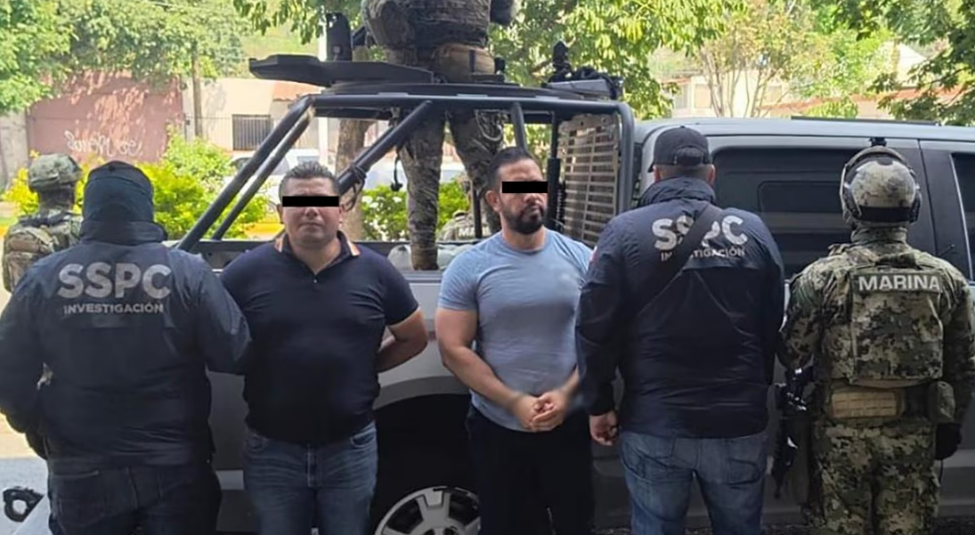 Ulises “N”, alias “El Mamado” o “El Pinto”, fue detenido por elementos de la Secretaría de Marina en Guadalajara, Jalisco. De acuerdo con la SSPC, se le identifica como uno de los líderes del grupo delictivo “La Barredora” y presunto responsable de actos violentos en Tabasco desde 2024. Foto: El Financiero
