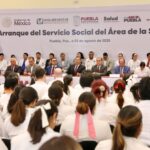 IMSS-Bienestar duplicará espacios de servicio social para estudiantes de salud en Puebla. Foto: OroNoticias.