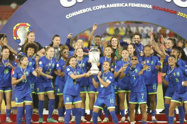 Brasil conquista la Copa América Femenina 2025. Foto: CopaAmerica.