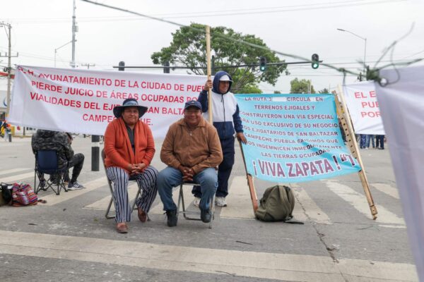 Ejidatarios de San Baltazar defienden su posesión legal de la “Manzana 36”