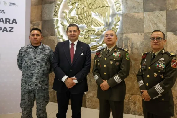 Nuevo comandante en la 25 Zona Militar de Puebla. Foto: Ángulo 7