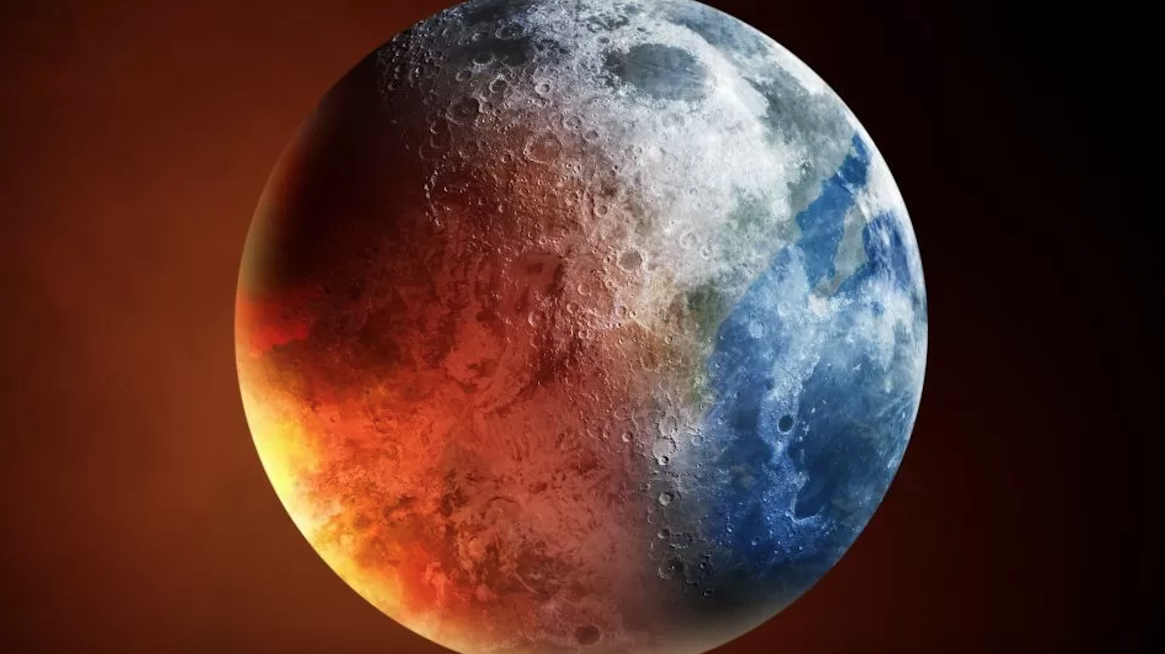 La NASA reveló la imagen más nítida del “gemelo” de la Tierra: Marte.