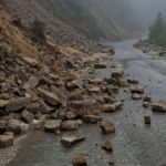 Deslaves obligaron al cierre total de dos rutas clave en la Sierra Negra. Foto: lajornadadeoriente