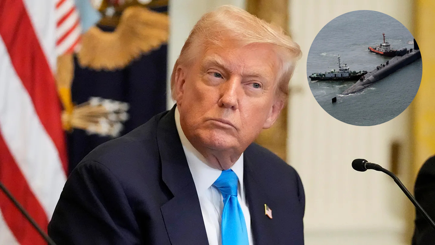 Trump despliega submarinos nucleares por tensión con Rusia. Foto: Mark Schiefelbein / La Jornada