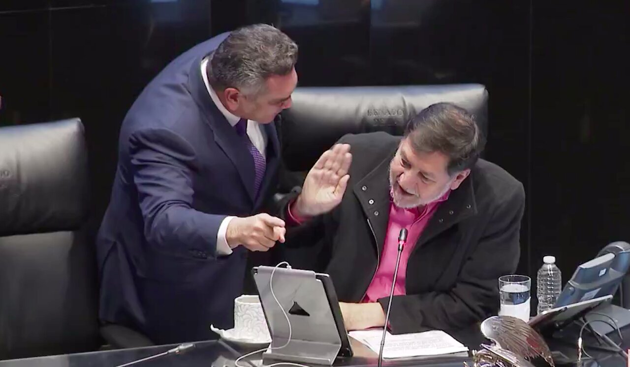 El Senado mexicano vivió momentos de tensión este miércoles
