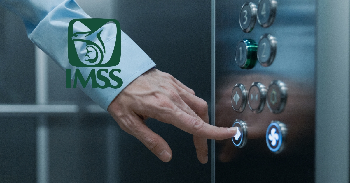 El IMSS aprobó un contrato plurianual de $283.5 millones para el mantenimiento preventivo y correctivo de 763 elevadores. Foto: polemon