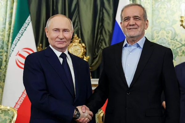 Irán y Rusia coordinan su posición sobre el programa nuclear antes de negociar con Europa, mientras Teherán asegura que es solo con fines civiles. Foto: Euro News.