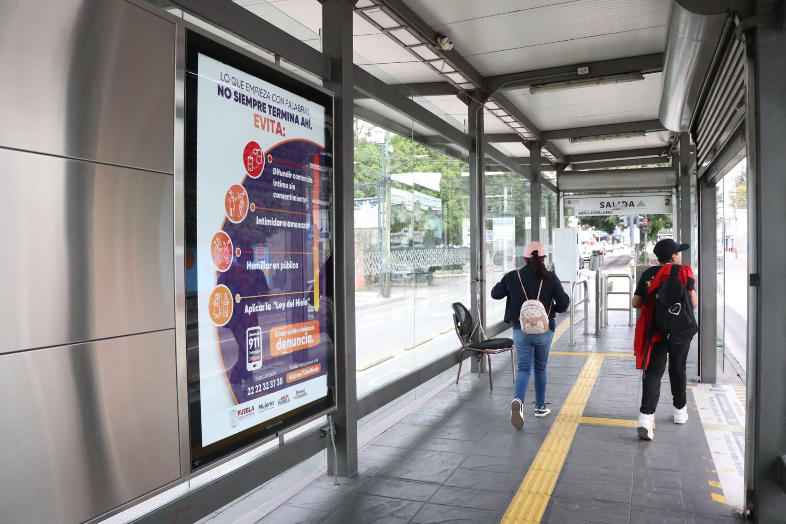 Secretaría de las Mujeres del Gobierno del Estado, en colaboración con el Organismo Público Descentralizado de Carreteras de Cuota-Puebla