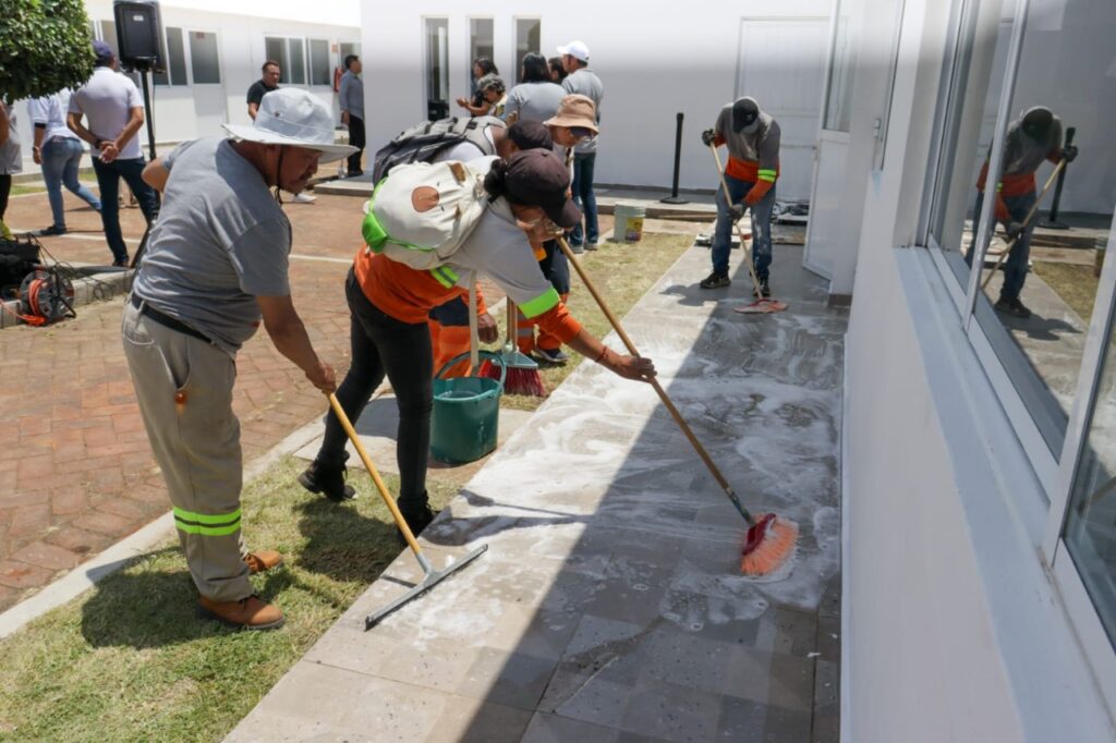 Tonantzin Fernández, reafirmó su compromiso con los sectores más vulnerables al realizar una rehabilitación integral de la Guardería DIF de Santa María Xixitla