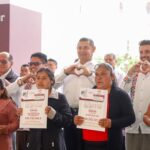El gobernador Alejandro Armenta al anunciar que este año se destinarán más de mil millones de pesos para la ejecución de 4 mil 500 proyectos en todo el estado