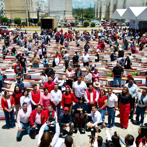 En San Martín Texmelucan se puso en marcha la Red Comunitaria “Puebla en el Corazón”, un programa que busca acercar apoyos directos a las familias poblanas.
