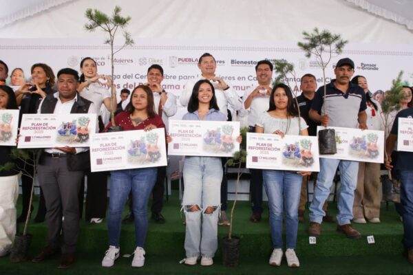 El gobierno de Puebla, encabezado por Alejandro Armenta y en coordinación con las políticas ambientales de la presidenta Claudia Sheinbaum.