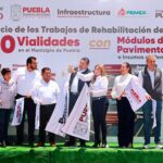 Con el respaldo de Pemex, el gobierno de Alejandro Armenta recibió la segunda entrega de 3,500 toneladas de cemento asfáltico AC-20, con lo que se iniciaron los trabajos de rehabilitación de 10 vialidades en la capital poblana.