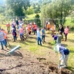 Gobierno de Puebla produce composta para reforestación.