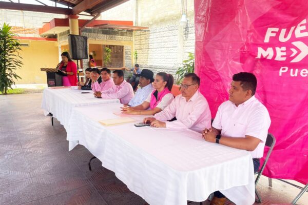 Fuerza por México Puebla refuerza su presencia en la Mixteca.