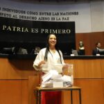 La senadora Liz Sánchez, del Partido del Trabajo, asumirá la Secretaría de la Mesa Directiva del Senado durante el segundo año de la LXVII Legislatura, fortaleciendo la presencia de su bancada en la conducción de los trabajos parlamentarios.