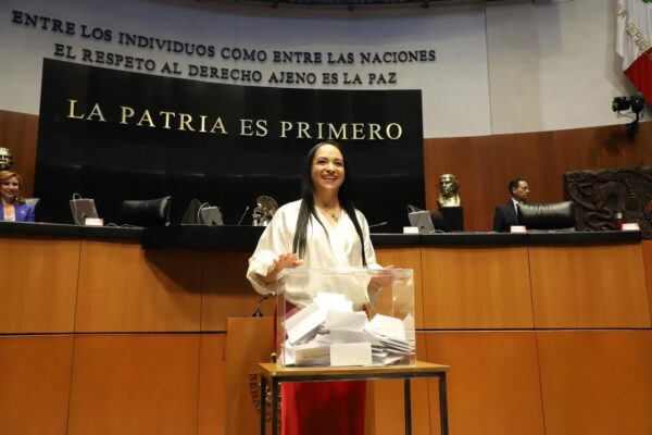 La senadora Liz Sánchez, del Partido del Trabajo, asumirá la Secretaría de la Mesa Directiva del Senado durante el segundo año de la LXVII Legislatura, fortaleciendo la presencia de su bancada en la conducción de los trabajos parlamentarios.