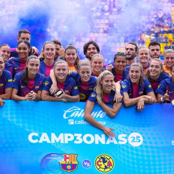 El Barcelona Femenil derrotó 2-1 al América en el Estadio Ciudad de los Deportes, en un amistoso del Campeonas Tour 2025 que reunió a más de 25 mil aficionados. Foto: ESTO.