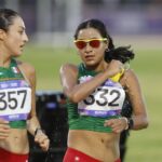 ¡Histórico para México! Karla Serrano y Valeria Flores hicieron el 1-2 en los 20 km.