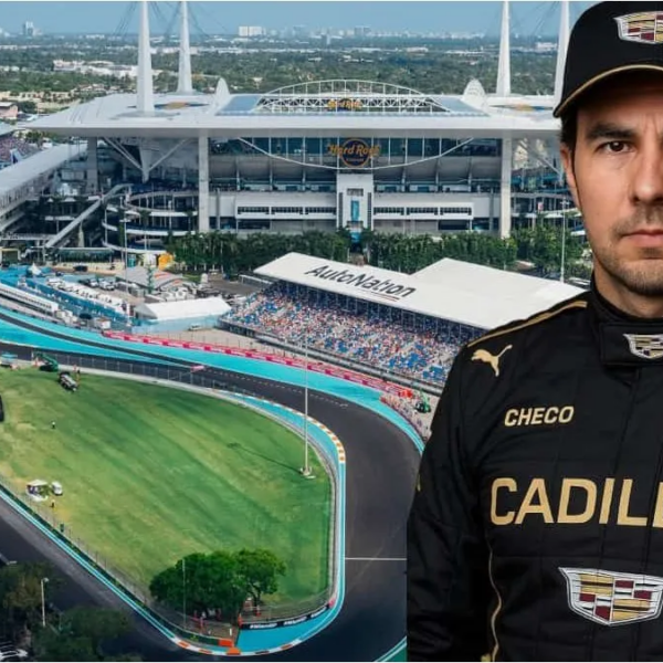 Sergio “Checo” Pérez regresa a la Fórmula 1 con Cadillac, equipo debutante en la máxima categoría, tras un año fuera de las pistas. Imagen: El Censal.