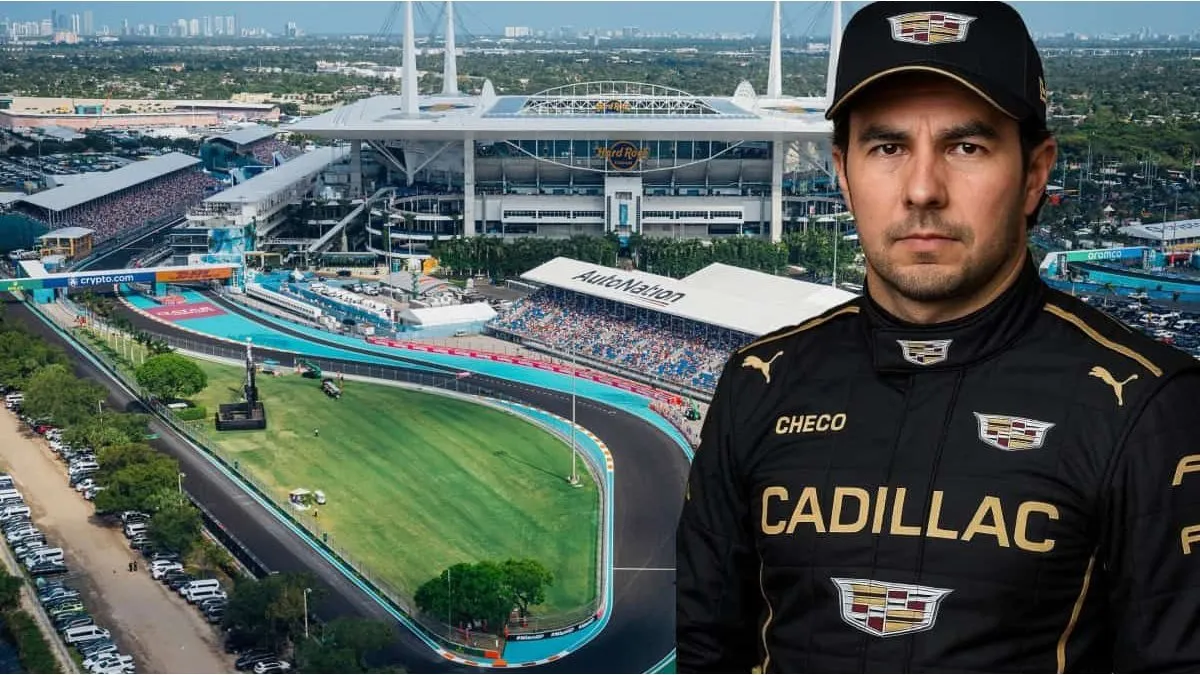 Sergio “Checo” Pérez regresa a la Fórmula 1 con Cadillac, equipo debutante en la máxima categoría, tras un año fuera de las pistas. Imagen: El Censal.