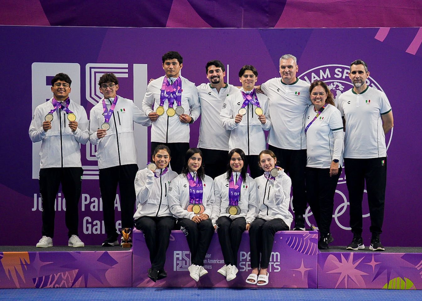 México domina clavados en Asunción 2025 con 12 medallas, cuatro oros incluidos