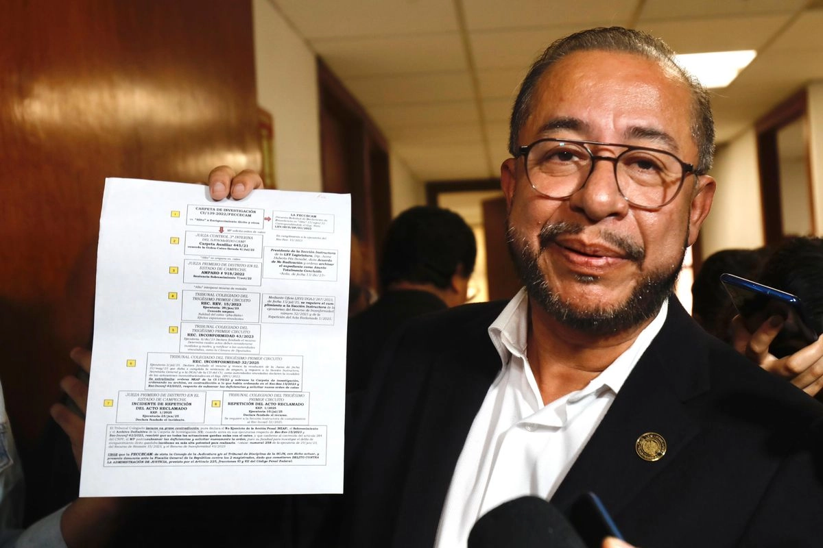 Diputados desechan desafuero contra Alejandro Moreno. Foto: La Jornada