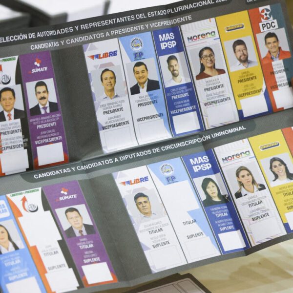 Bolivia define hoy su rumbo político en elecciones presidenciales y parlamentarias, marcadas por crisis económica, polarización y el posible cierre de la era 'socialista'. Foto: DW.