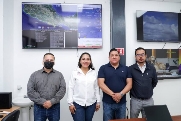 San Andrés Cholula inaugura Centro de Monitoreo.