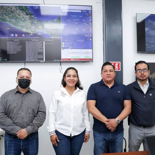 San Andrés Cholula inaugura Centro de Monitoreo.