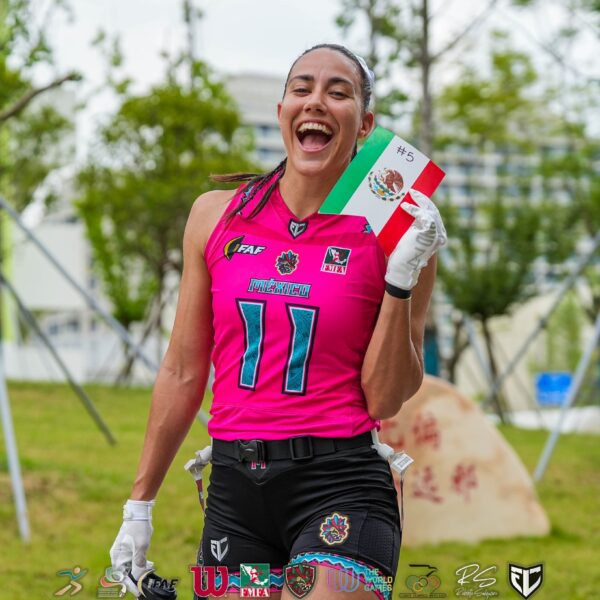 La Selección Mexicana Femenil de Flag Football avanzó a la Final de los World Games Chengdu 2025 tras vencer a Canadá en semifinales.