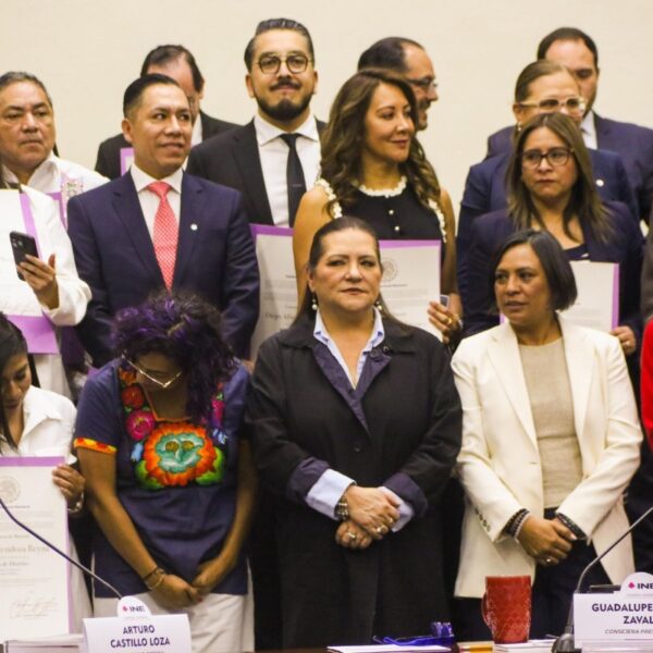 Tras la resolución del Tribunal Electoral, el INE reconoció a 45 magistradas, magistrados y juzgadoras.