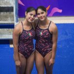 Mía y Lía Cueva logran podio en trampolín individual y suman medallas 70 y 71 para México. Foto: CONADE.