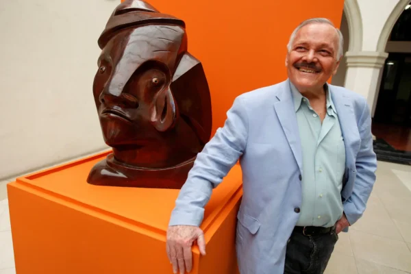 José Luis Cuevas, puente artístico entre el Barroco y Erasto Cortés. Foto: REUTERS.