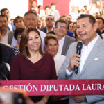 La apertura de la nueva casa de gestión de Laura Artemisa García en Puebla capital.