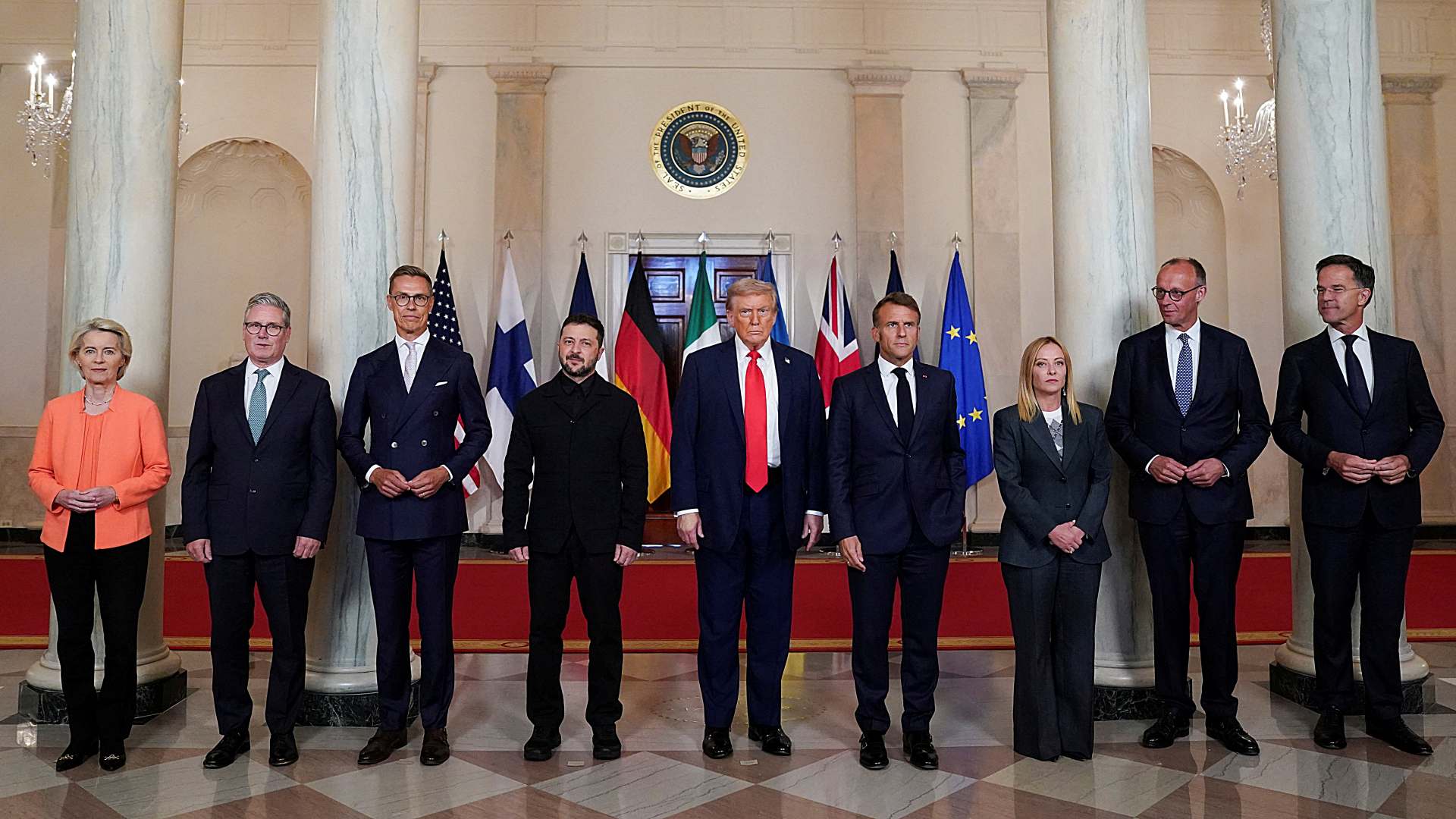 Europa exige alto al fuego antes de negociaciones sobre Ucrania. Foto: REUTERS.