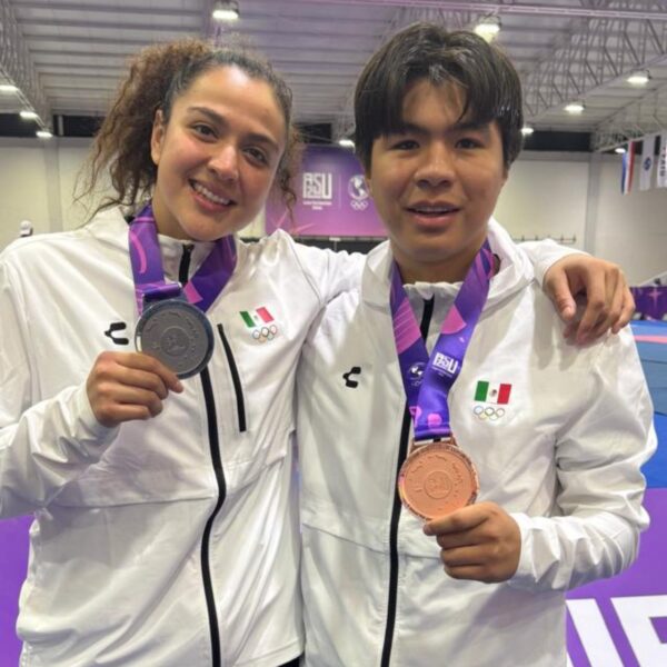 México asciende al cuarto lugar del medallero en los Panamericanos Junior 2025.