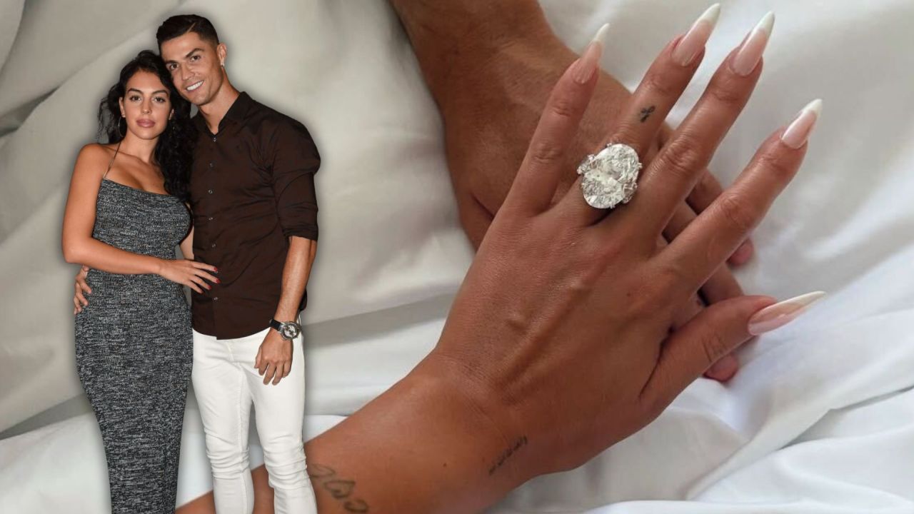 Cristiano Ronaldo y Georgina Rodríguez confirmaron su compromiso matrimonial tras 9 años de relación. Foto: Cnn español